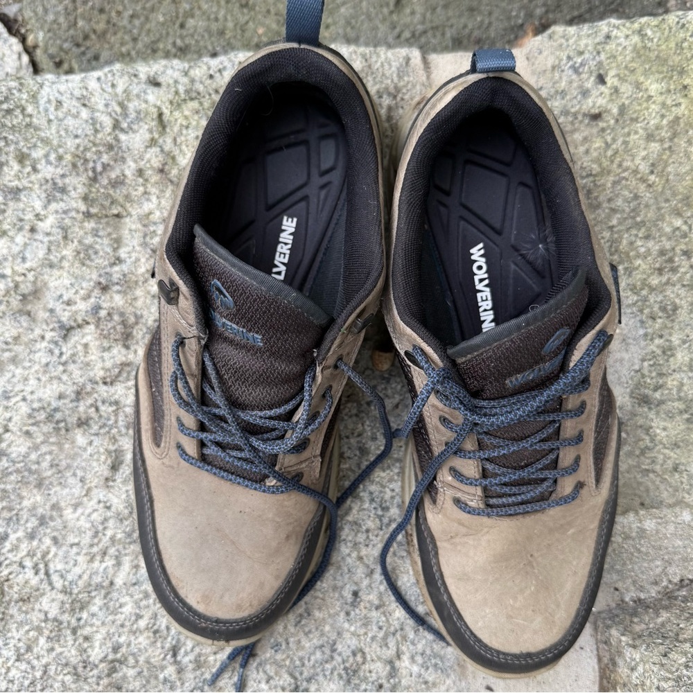 Wolverine Men's Tan and Black Sneakers